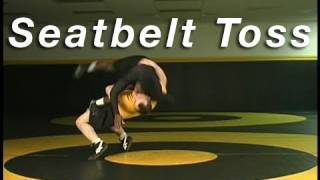 Single Leg Seatbelt Toss Cary Kolat Wrestling Moves [upl. by Neleag78]