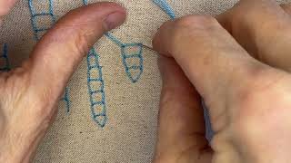 Open Chain Stitch [upl. by Dorotea599]