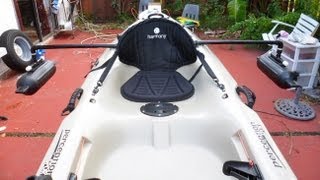 DIY  Homemade Kayak Stabilizers Outriggers  Pontoons  part  1  HD  16 [upl. by Bethanne]