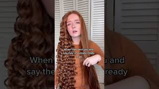 What would you do 🫠🫠 hairstyle curls longhair [upl. by Divaj]