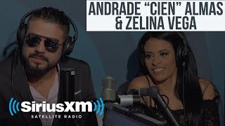 Andrade quotCienquot Almas amp Zelina Vega  Making It To WWE Summerslam Work Ethic [upl. by Martreb]