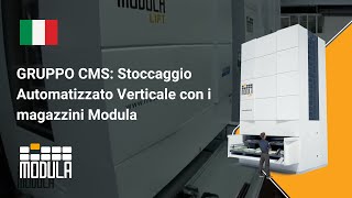 GRUPPO CMS Stoccaggio Automatizzato Verticale con i magazzini Modula [upl. by Wilmar]