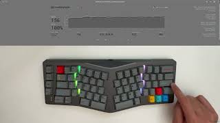 NEO ERGO  Modded vs Stock Gateron Black Ink V2 on PP plate ft GMK Dualshot R2 [upl. by Arde]