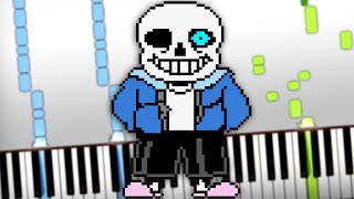 Megalovania  Undertale Theme Song on piano [upl. by Elayor382]