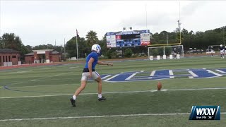 Student Athlete of the Week Ocean Springs Football’s Bart Edmiston [upl. by Vins]