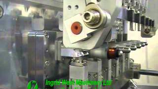 6 spindle fully automatic winding machine [upl. by Natala]