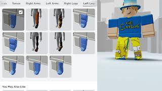 How to make your Roblox avatar blocky and have no hands [upl. by Armat]