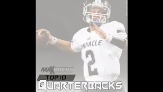 Top 10 High School Quarterbacks 201819 [upl. by Fitting98]