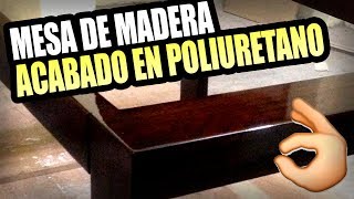 Vistazo Acabado Barniz Poliuretano en Madera entra al canal para ver los tutoriales [upl. by Euridice9]