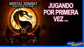 Primera Vez Jugando Mortal Kombat Deception en PS2  Arcade y Konquest [upl. by Siuluj]