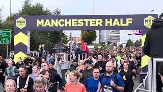 Manchester Half Marathon Grey Wave 13 October 2024 an amazing sight… [upl. by Faunie]