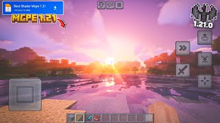 Best Shaders Minecraft PE 121 ‼️ Shader MCPE 121  NEW UPDATE Working [upl. by Neisa]