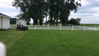 John Deere 2305 Mowing [upl. by Guzel]