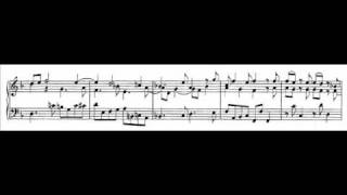 JS Bach  BWV 905  Fantasia Praeludium dmoll  D minor [upl. by Aholah14]