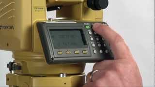 Total Station Setupmp4 [upl. by Sucerdor109]