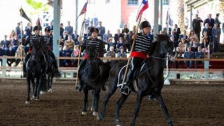 Demostración del quotCuadro Negro Húsares de la Muertequot de caballería del Ejército [upl. by Leake]