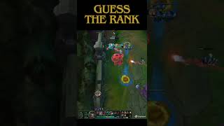 GUESS THE RANK 🩷 WRITE IN COMMENT 👇epicmoments leagueoflegends lol gaming highlights [upl. by Dduj]