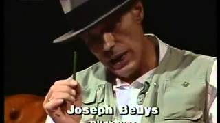 Joseph Beuys  Auftreten des individuellen Künstlers [upl. by Furgeson944]