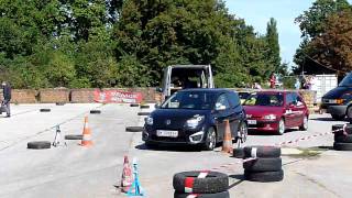 Twingo RS 133 Slalom Bruck 08302009 [upl. by Yenrab]