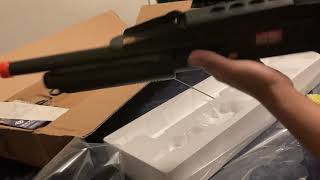 Review of the cyma 870 tri shot shotgun folding stock model [upl. by Prader]