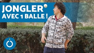 Comment JONGLER avec 1 BALLE  🔵 Jonglage avec balle débutant [upl. by Hemetaf]