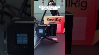 Test thực tế đèn Smallrig RC 100B cấp nguồn VB 99 Pro được 50 phút smallrig [upl. by Boulanger]