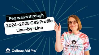 How to complete the 20242025 CSS Profile a linebyline guide [upl. by Sender]