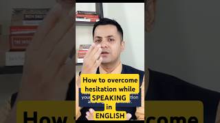 How to overcome HESITATION while Speaking in ENGLISH englishlanguage motivation success shorts [upl. by Namra]