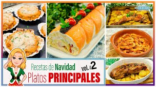 🎅5 RECETAS para la CENA o COMIDA de NAVIDAD 🎄que PUEDES HACER el DÍA de ANTES😋¡DELICIOSOS [upl. by Jilleen]