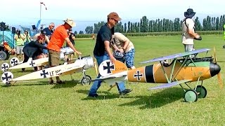 SCALE MODEL AIRPLANE ANTIK FLIGHT SHOW  Euroflugtag Rheidt 2016 [upl. by Ybocaj269]