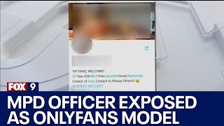 Minneapolis PD investigating after officer exposed as OnlyFans model [upl. by Bennion]