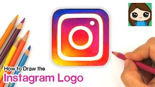 How to Draw the Instagram Logo [upl. by Pytlik436]