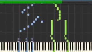 µs  Snow Halation Piano Rendition Synthesia [upl. by Schoenfelder369]