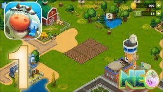 Township Gameplay Walkthrough Part 1  Welcome to Township iOS  Android [upl. by Yenatirb994]