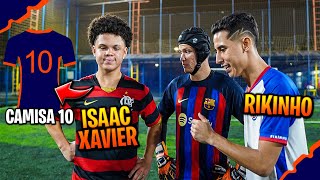 ISAAC XAVIER vs RIKINHO X1 VALENDO A CAMISA 10 DO CAPAÇA FC [upl. by Nnylyram]