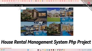 House Rental Management System in PHP MySQL with Source Code  Zola gaming [upl. by Ayenet]