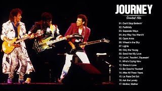 Journey Greatest Hits Full Album  Best Songs Of Journey Playlist 2021 [upl. by Lias541]