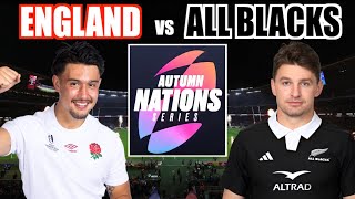 ENGLAND vs ALL BLACKS 2024 Autumn Nations Live Commentary [upl. by Adnor]