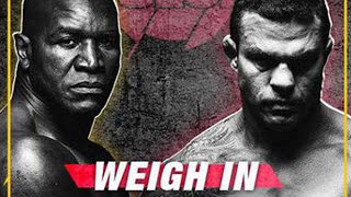 Triller Fight Club  Legends II Holyfield vs Belfort official weighins  LIVE [upl. by Tyrrell]