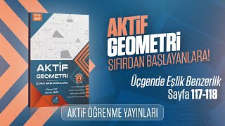 Aktif Geometri Çözümleri  Sayfa 117118  Üçgende Eşlik Benzerlik [upl. by Camroc]