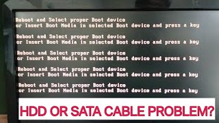 Reboot and select proper boot device or insert boot media in selected boot device and press a key [upl. by Horten798]