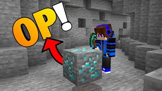 Minecraft But Ores Drop OP Items  Minecraft Malayalam [upl. by Oeramed]