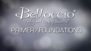 Belloccio Airbrush Makeup  PrimerFoundations Application [upl. by Ardnua]