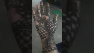 Mehandi ki design jo hai maine Laga Hai Hathon Mein ulte Hath se Sidhe Hath Mein Lagai🪔🪔 [upl. by Konstantin514]