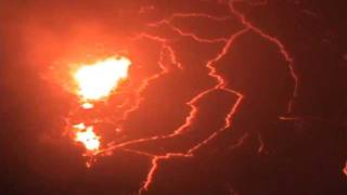 Kilauea Lava Lake  Raw Footage from the Halemaumau Pit Craterwmv [upl. by Ikcir]