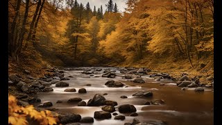 Tranquil Forest Escape ASMR Nature Sounds with Water amp Birds [upl. by Yhpos686]