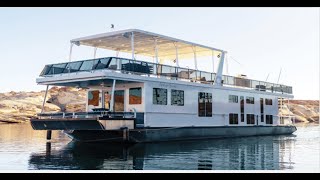 Antelope Point Marina Elite Class Lake Powell Rental Houseboat Orientation [upl. by Aeynod]