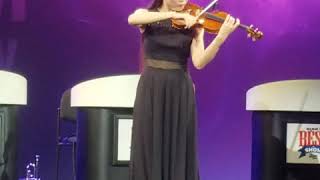 Chenyi Avsharian Preforms Bach Violin Concert on a Trabucchi Violin NAMM 2020 [upl. by Wilburn]