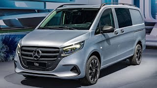 New 2024 MercedesBenz Vito Facelift  Exterior Interior amp Details [upl. by Yarak983]