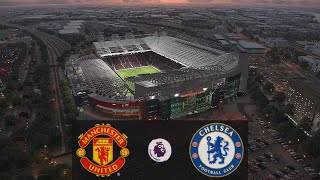 Man United vs Chelsea Premier League 2425 Full Match Highlights Skillful PES gameplay [upl. by Gerc]